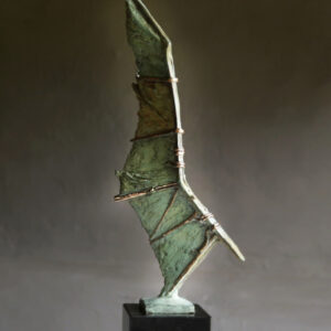 Bronzen beeld Art of Flight